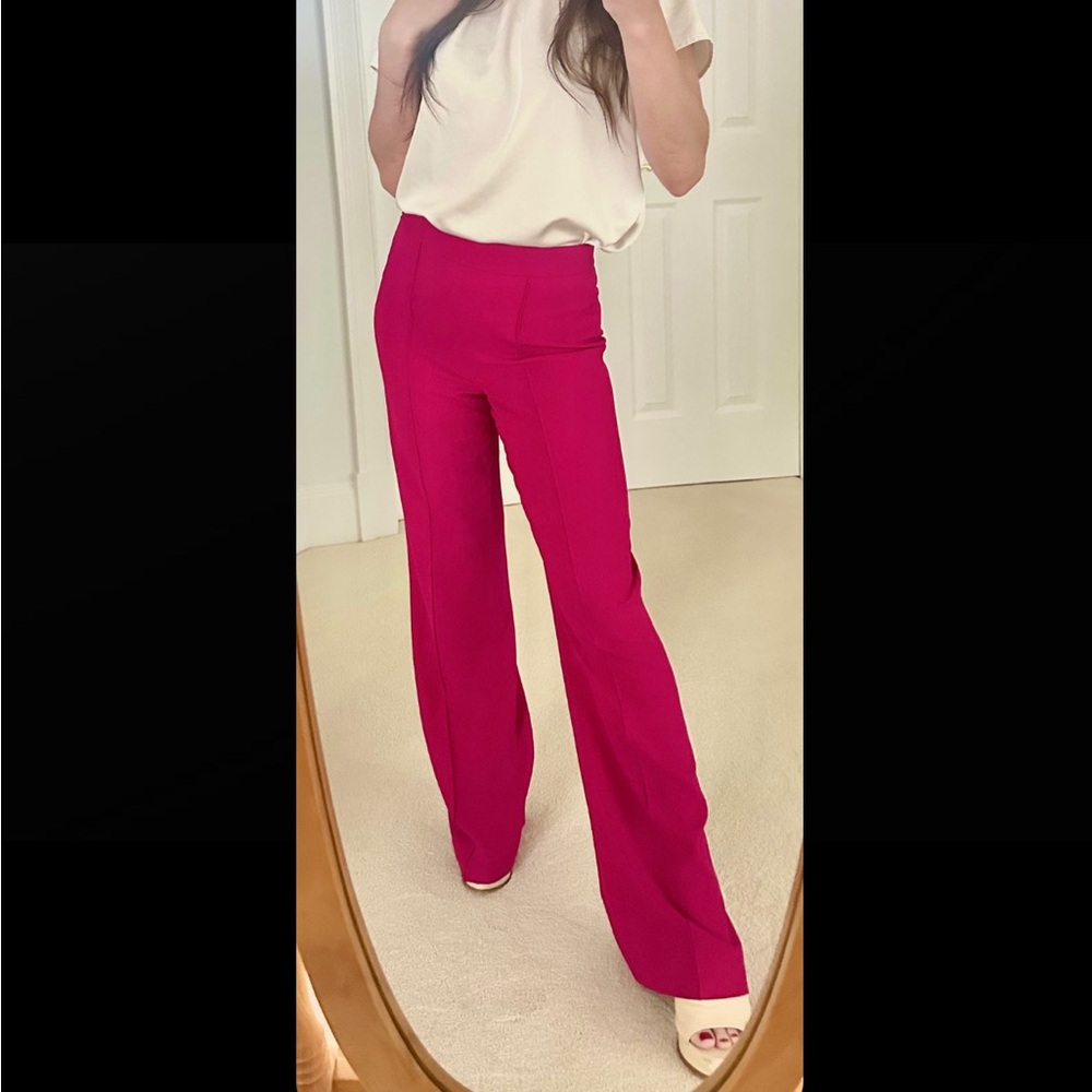 ✨ Alice + Olivia Pink / Fuschia Wide Leg Dress Pants